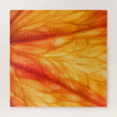 Citrus Macro: Blut Orange Abstrakt. Puzzle (Horizontal)