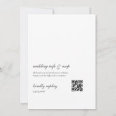 Citrus Mediterranean Orange  Einladung (Rückseite)