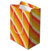 Citrus Medium Geschenktasche Mittlere Geschenktüte (Rückseite Schrägansicht)