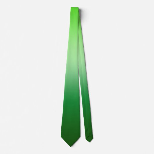 Citrus Melon Green Gradient, Mens Wedding Krawatte (Vorderseite)