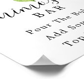 Citrus Mimosa Bar Sign Poster (Ecke)