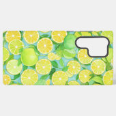 Citrus Mix - Fresh Lemon & Lime Phone Case Samsung Galaxy Hülle (Rückseite (Horizontal))