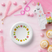 Citrus Multi Circle Pappteller (Party)