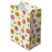 Citrus Multi Geschenksack Medium Mittlere Geschenktüte (Vorderseite Schrägansicht)