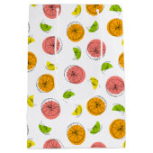 Citrus Multi Geschenksack Medium Mittlere Geschenktüte (Rückseite)