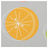 Citrus Multi grau Stoff (Nahaufnahme)