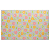 Citrus Multi Großdruck grau Stoff (Yard (91,4 cm))