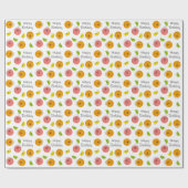 Citrus Multi 'Happy Birthday' Geschenkpapier (Flach)