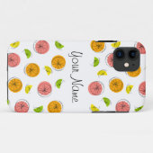 Citrus Multi "Name" iPhone Gehäuse-Portrait Case-Mate iPhone Hülle (Rückseite (Horizontal))