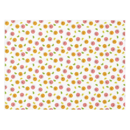 Citrus Multi tablecloth Tischdecke (Vorderseite (Horizontal))
