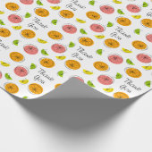 Citrus Multi Vielen Dank Geschenkpapier (Ecke)