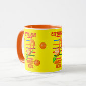 CITRUS MUSIC NOTE DESIGNED MUG TASSE (Vorderseite Links)