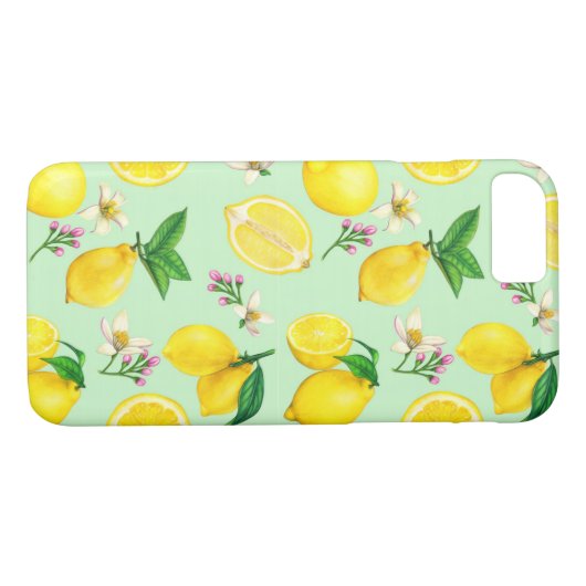Citrus Muster Case-Mate iPhone Hülle (Rückseite (Horizontal))
