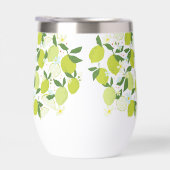 Citrus Muster Edelstahl Wine Tumbler (Rechts)