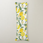 Citrus Muster Kissen (Vorderseite Vertikal)