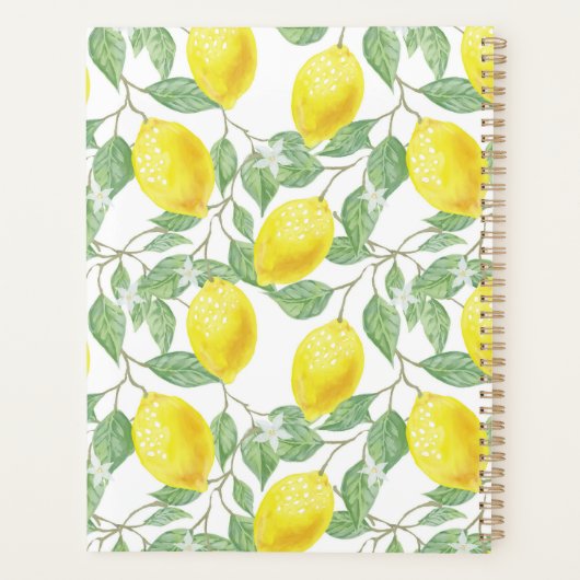 Citrus Muster Planer (Rückseite)