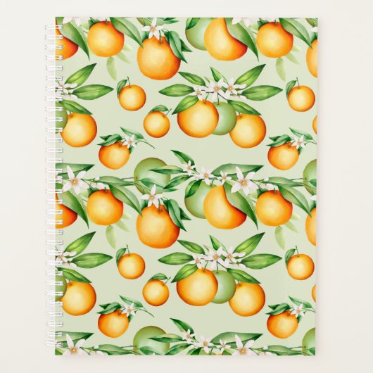Citrus Muster Planer (Vorderseite)