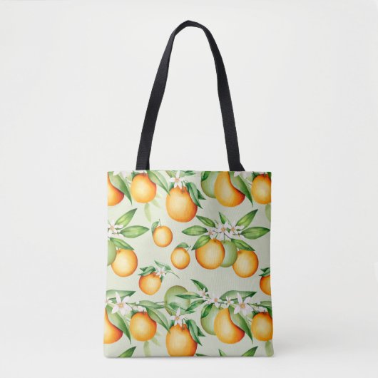 Citrus Muster Tasche (Vorderseite)