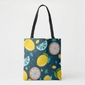 Citrus Muster Tasche (Vorderseite)
