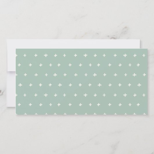 Citrus Orange Botanisches Rost Brautparty Einladun Dankeskarte (Rückseite)