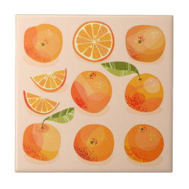 Citrus Orange Fruit Fliese