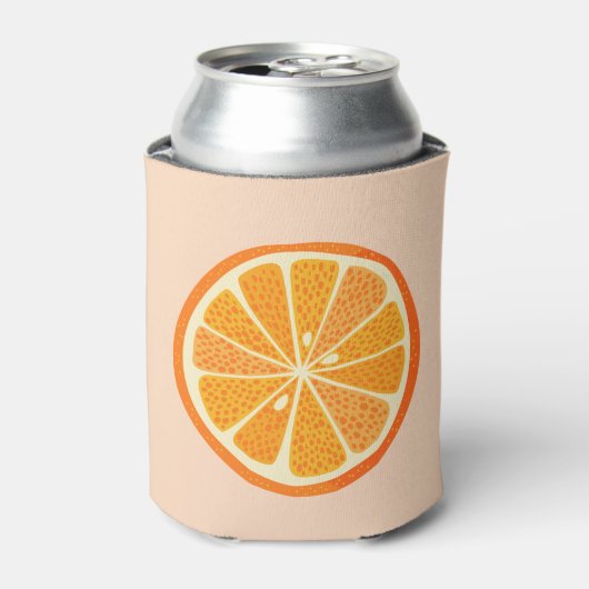 Citrus Orange Fun Dosenkühler (Kanne Vorderseite)