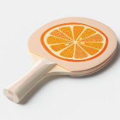 Citrus Orange Fun Frucht Tischtennis Schläger (Vorderseite)