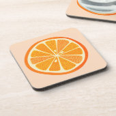 Citrus Orange Getränkeuntersetzer (Linke Seite)