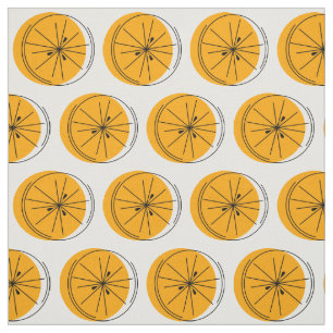 Citrus Orange Gewebe Stoff