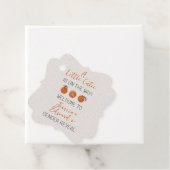 Citrus Orange Little Süsse Gender Reveal Party Geschenkanhänger (Beispiel)