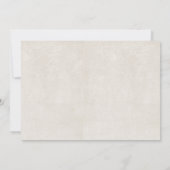 Citrus Orange Little Süsse Neutral Baby Sprinkle Einladung (Rückseite)