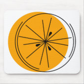 Citrus Orange-Mauspad Mousepad (Vorne)