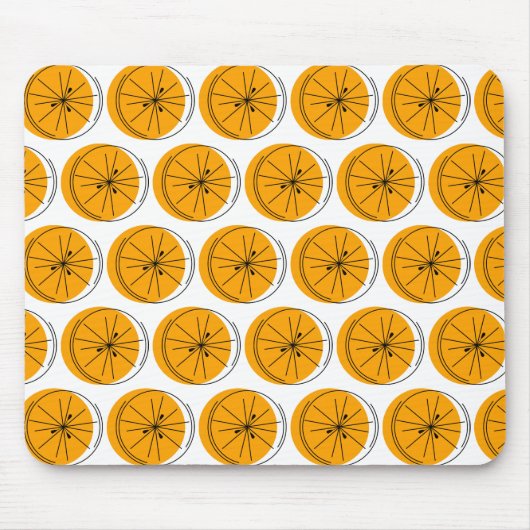 Citrus Orange Multi-Mauspad Mousepad (Vorne)