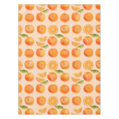 Citrus Orange Pattern Tischdecke (Vorderseite)