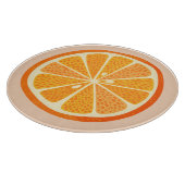 Citrus Orange Schneidebrett (Ecke)