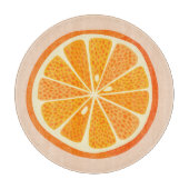 Citrus Orange Schneidebrett (Vorderseite)