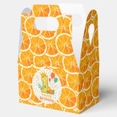 Citrus Orange Slice Gevor Box Geschenkschachtel (Geöffnet)