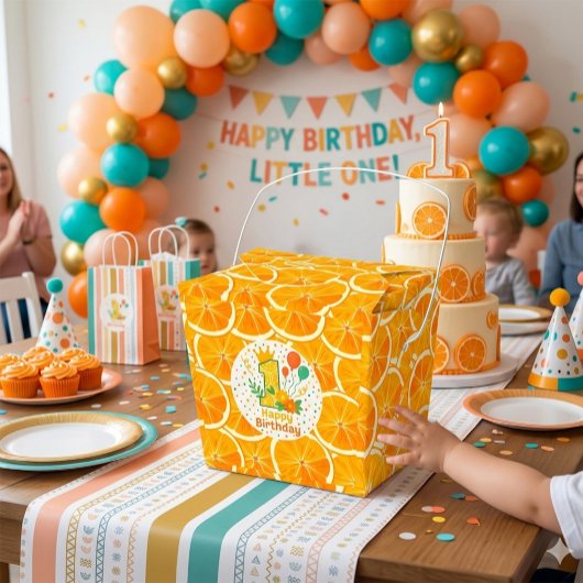 Citrus Orange Slice Gevor Box Geschenkschachtel