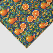 Citrus Orange Tiffany Style Seidenpapier (Ausschnitt)