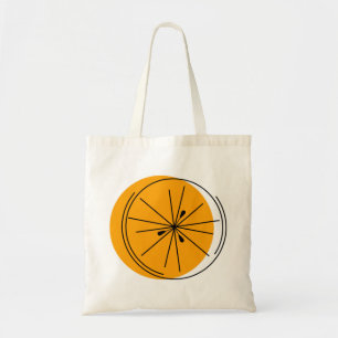 Citrus Orange-Totenbeutel Tragetasche