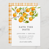 Citrus Orange Wedding