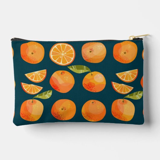 Citrus Orange Zubehörtasche (Rückseite)