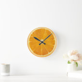 Citrus Oranges Fun Runde Wanduhr (Zuhause)