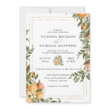Citrus Orchard | Boho Botanical Wedding
