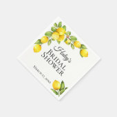 Citrus Orchard Personalisiert Serviette (Ecke)