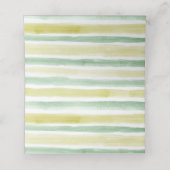 Citrus Orchard Wedding Platzkarte (Innenseite Aufgefaltet)