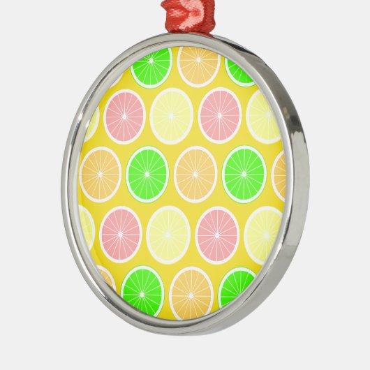 Citrus Ornament Aus Metall (Links)