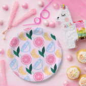 Citrus Papierplatte Pappteller (Party)