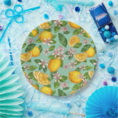 Citrus Papierplatte Pappteller (Party)