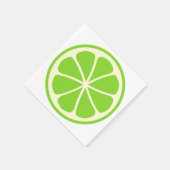Citrus Party Limon Serviette (Ecke)